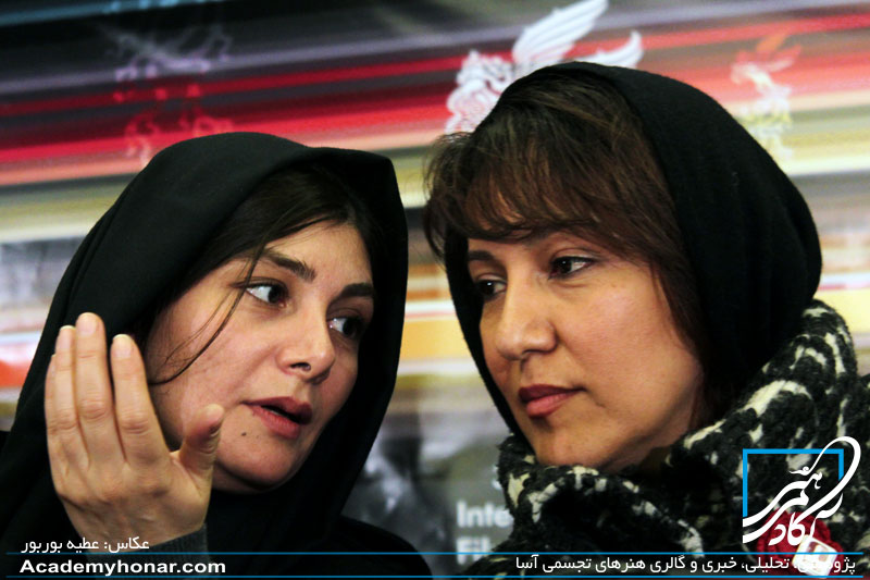 هنگامه قاضیانی و پانته آ بهرام