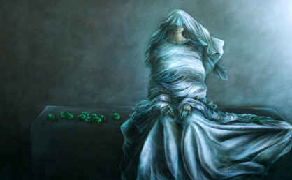 پیکره های در خود فرو رفته زنان به گالری سیحون رفتند