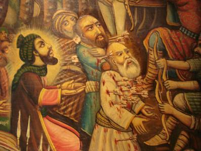 بعد از سه دهه،   يك نقاشي قهوه‌خانه‌اي در يك پرده‌ي 32 متري رونمايي مي‌شود