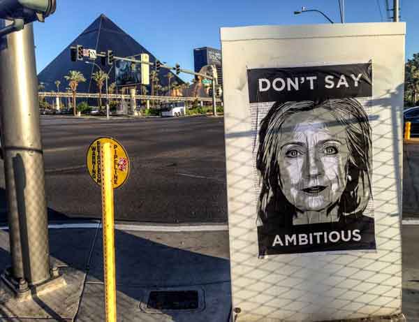 رونق گرفتن هنر خیابانی در پی داغ‌شدن رقابت نامزدهای ریاست‌جمهوری امریکا